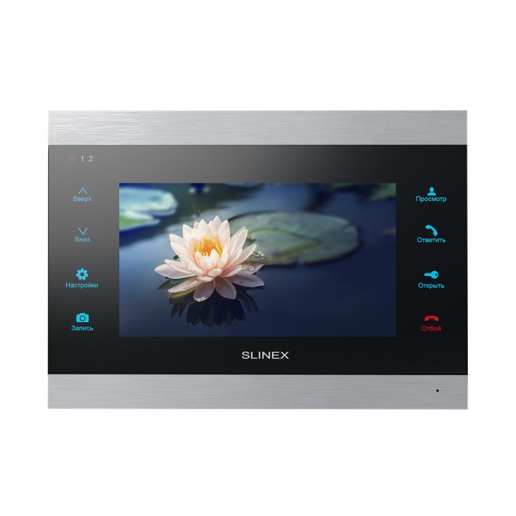 Видеодомофон Slinex SL-07IP  (Silver+White, Silver+Black)