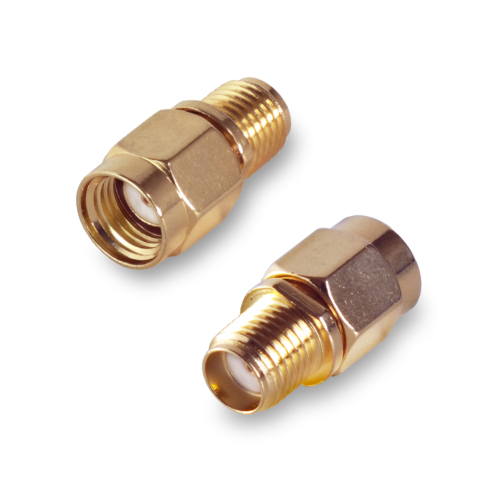 Переходник RP-SMA(male)-SMA(female)