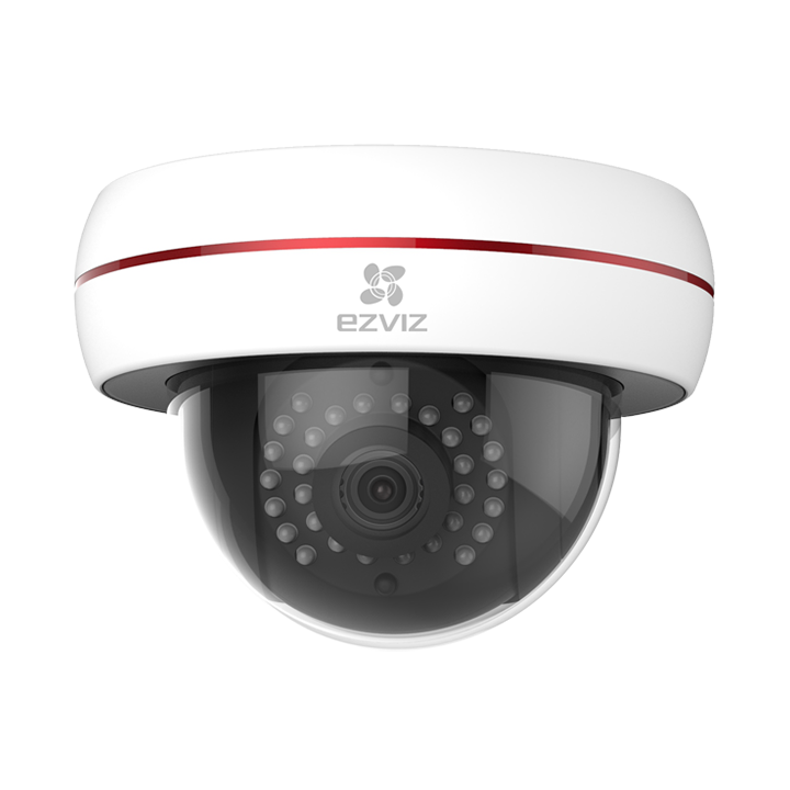 EZVIZ C4S — Купольная Full HD камера с подключением через Wi-Fi или Ethernet